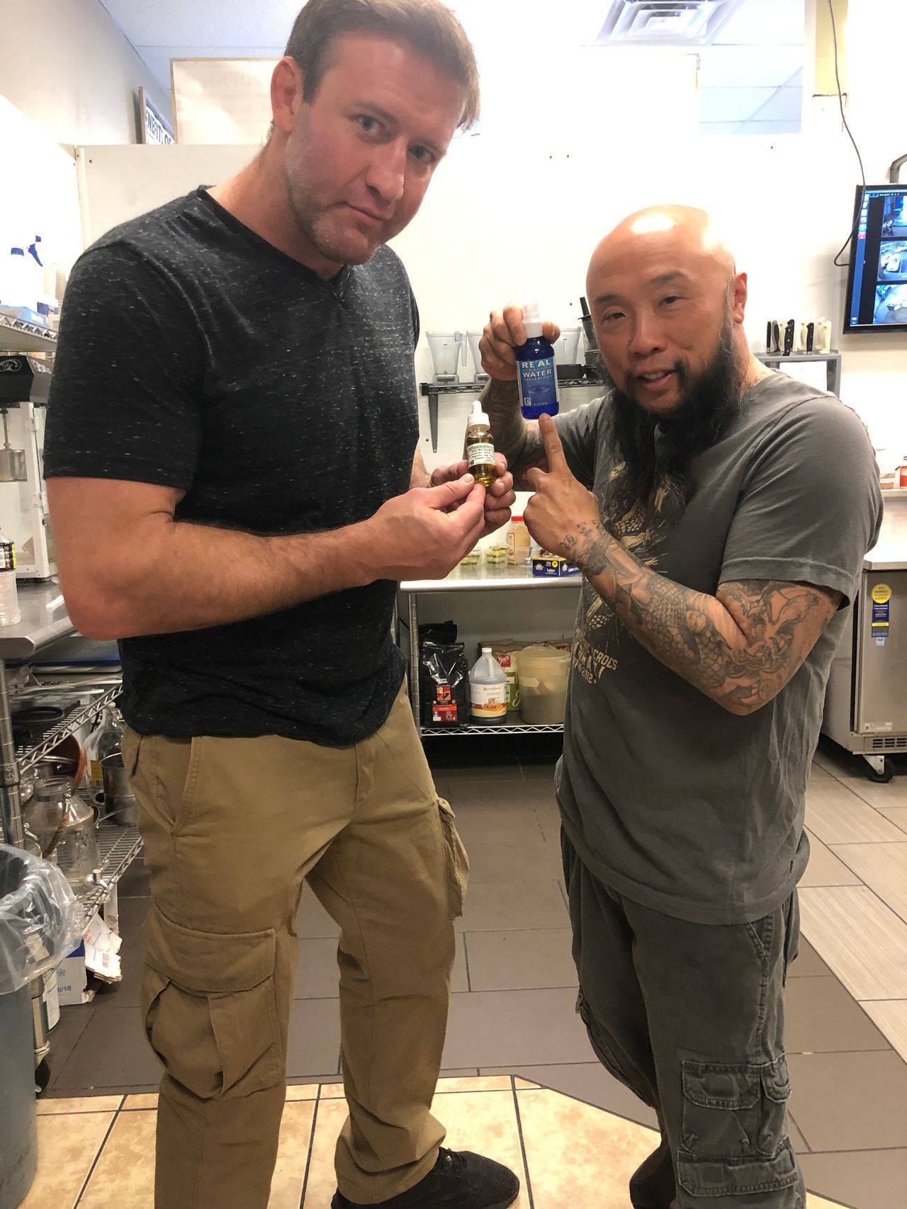 Stephan Bonnar UFC Hall of Famer with Kenny